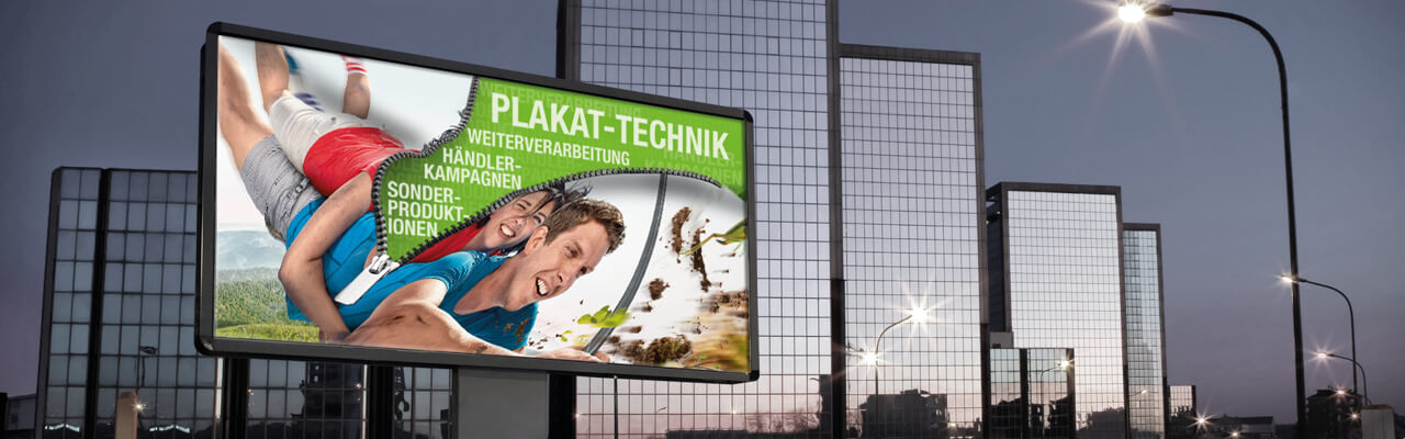 Plakat-Technik