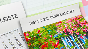 Kalender Werbeeindrucke