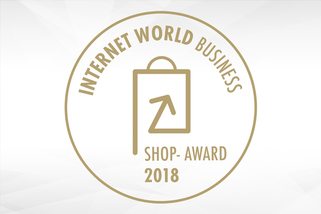 INTERNET WORLD Business Shop-Award 2018