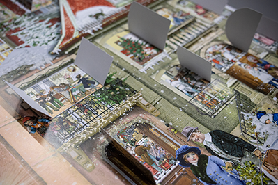 Stanzen Adventskalender Türchen