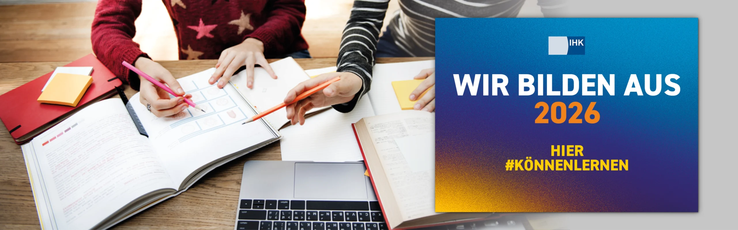 Wir bilden aus 2026